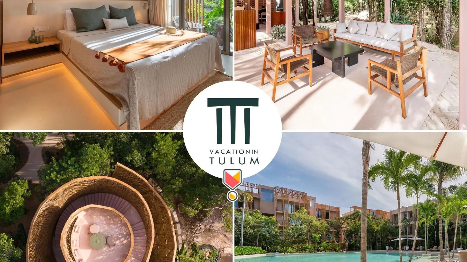 Amazing 1Br Tulum Jungle With Restaurant, Pool And Gym公寓
