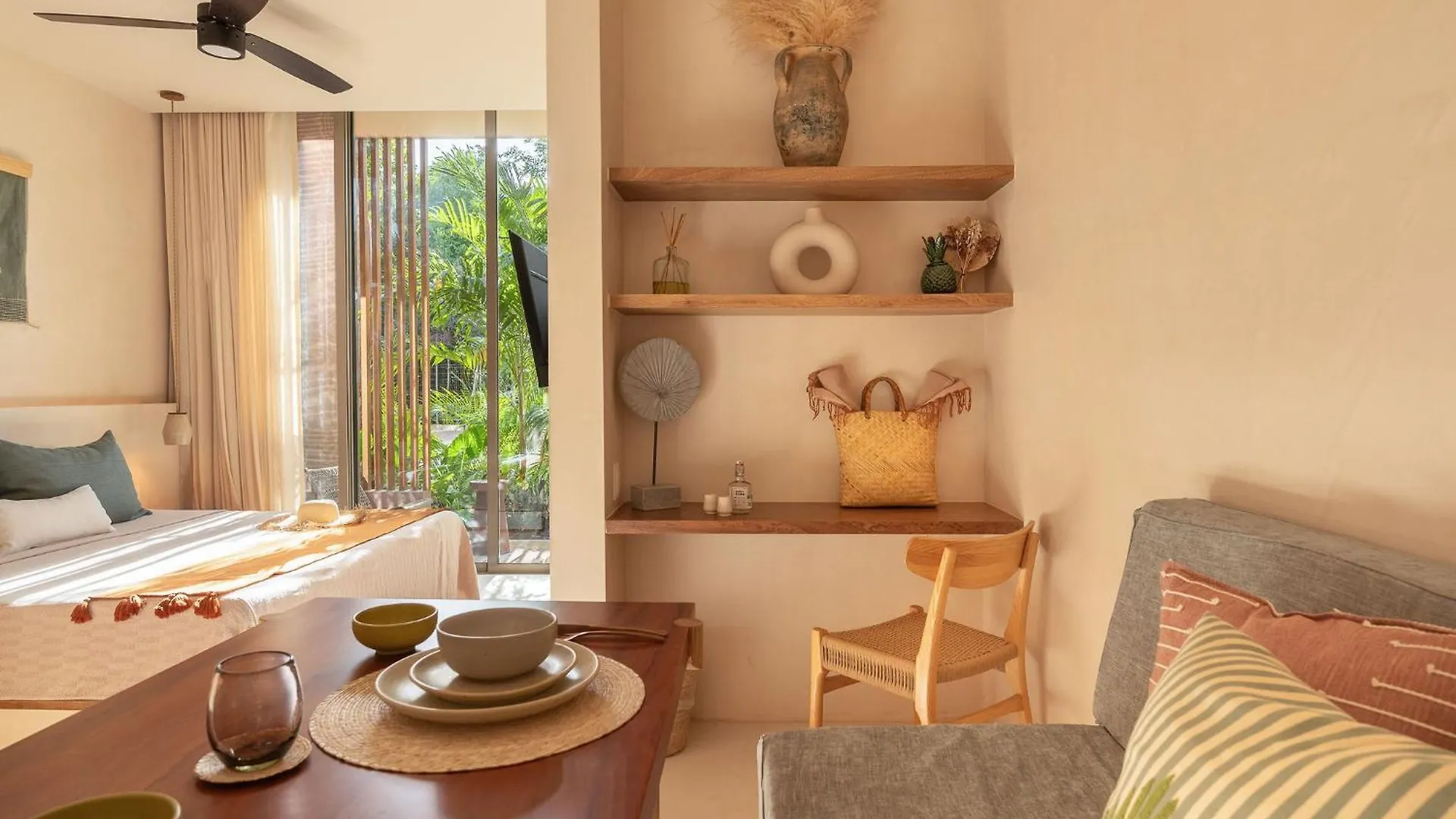 Amazing 1Br Tulum Jungle With Restaurant, Pool And Gym公寓