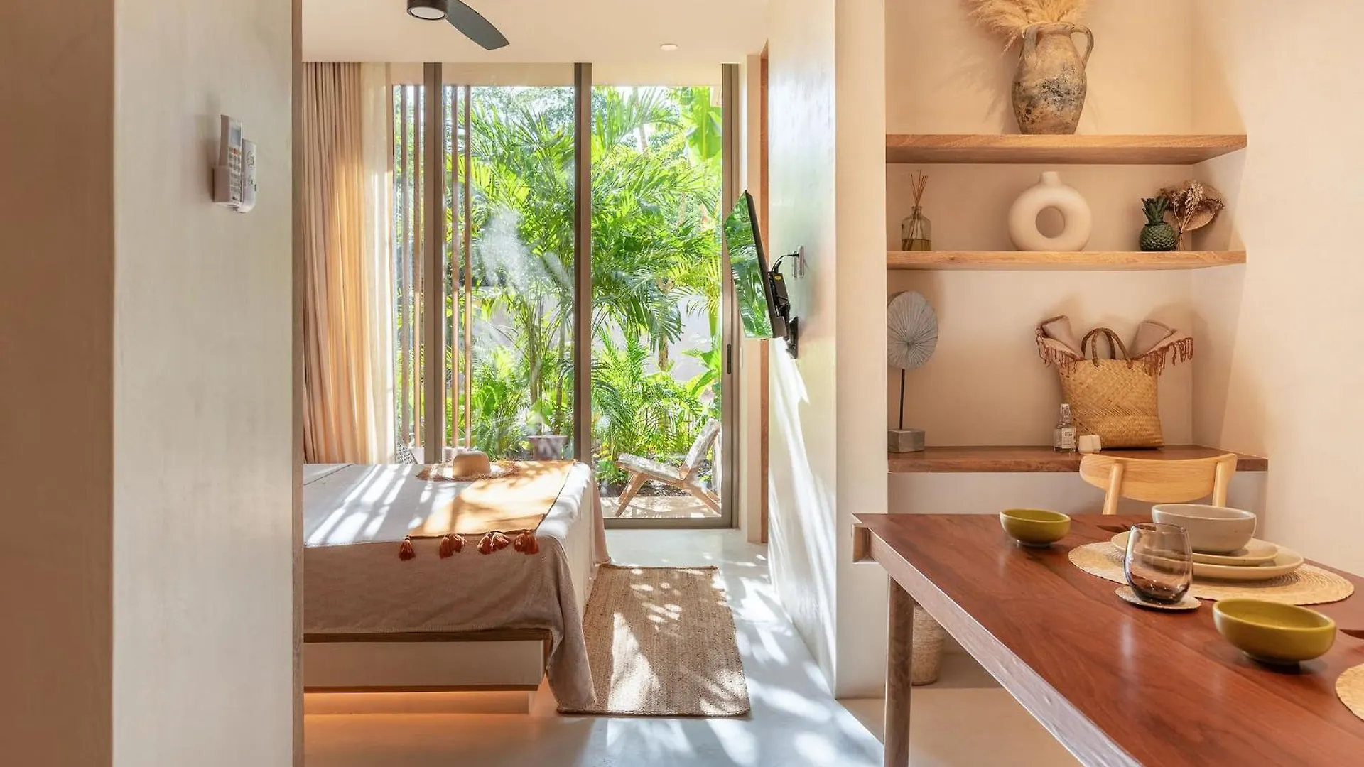 公寓 Amazing 1Br Tulum Jungle With Restaurant, Pool And Gym公寓 墨西哥