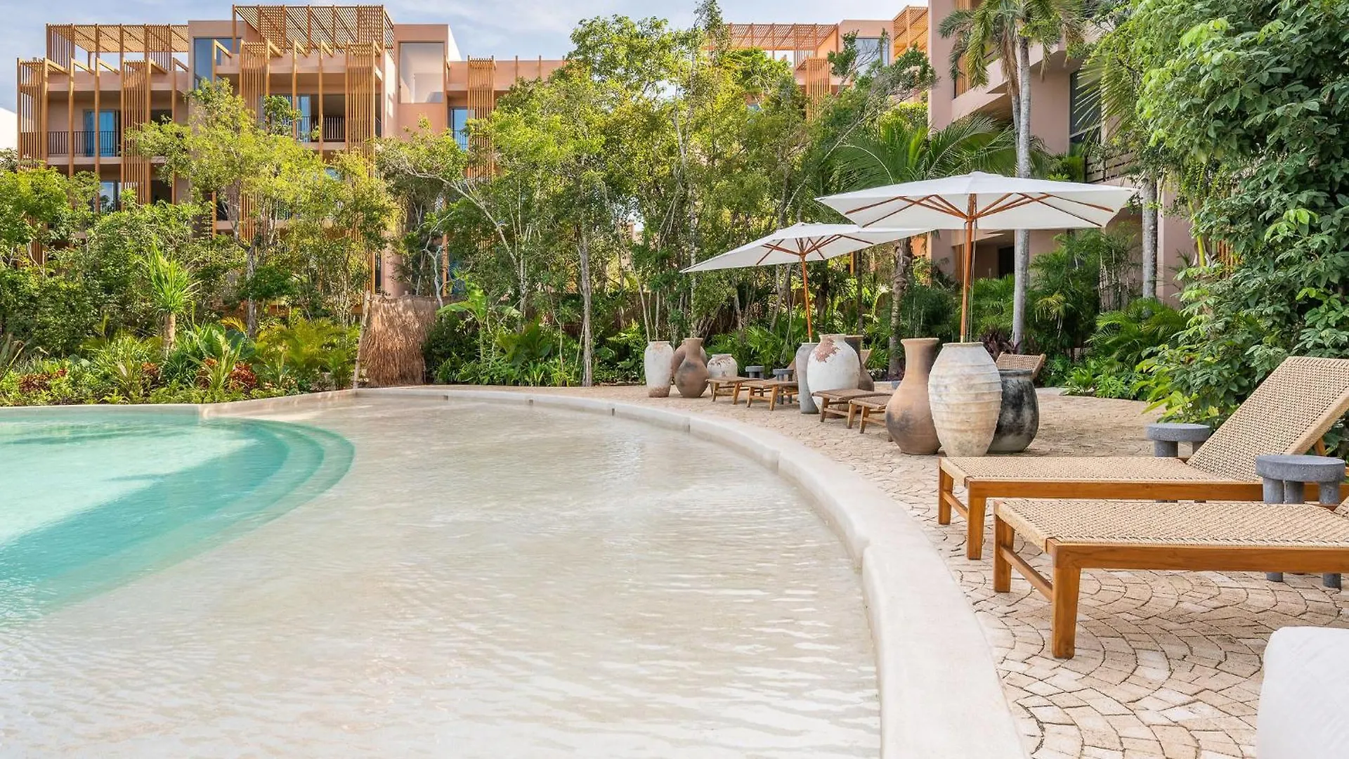 Amazing 1Br Tulum Jungle With Restaurant, Pool And Gym公寓 墨西哥